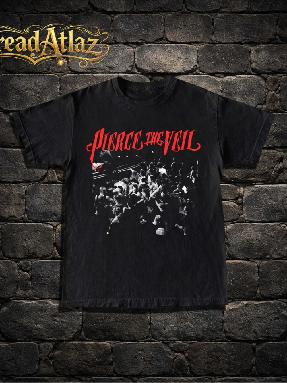 Pierce The Veil Black Graphic Band Tee